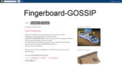 Desktop Screenshot of fingerboard-gossip.blogspot.com