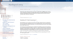 Desktop Screenshot of hartlepool2004.blogspot.com