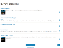 Tablet Screenshot of bfrankbroadsides.blogspot.com