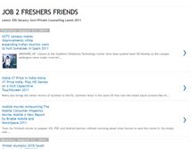 Tablet Screenshot of job2freshers.blogspot.com