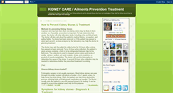 Desktop Screenshot of kidneycareplus.blogspot.com