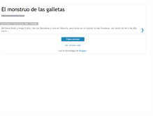 Tablet Screenshot of elmonstruodelasgalletas.blogspot.com