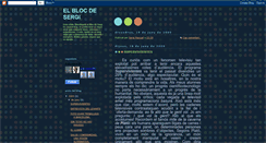 Desktop Screenshot of elblocdesergi.blogspot.com
