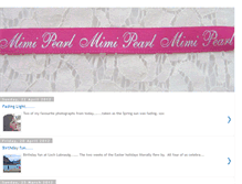 Tablet Screenshot of mimi-pearl.blogspot.com