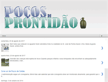 Tablet Screenshot of pocosdecaldasdeprontidao.blogspot.com