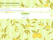 Tablet Screenshot of fooddrinklinks.blogspot.com