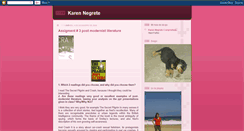 Desktop Screenshot of karennegrete.blogspot.com