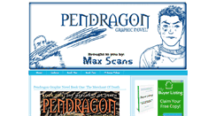 Desktop Screenshot of pendragongraphicnovel.blogspot.com