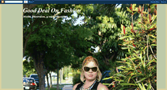 Desktop Screenshot of gooddealonfashion.blogspot.com