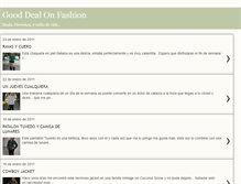 Tablet Screenshot of gooddealonfashion.blogspot.com