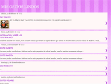 Tablet Screenshot of mis-ositos-lindos.blogspot.com