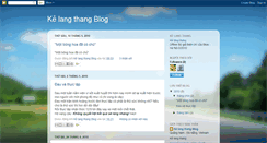 Desktop Screenshot of kelangthangblog.blogspot.com