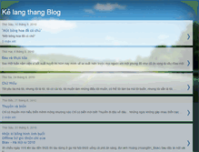 Tablet Screenshot of kelangthangblog.blogspot.com