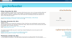 Desktop Screenshot of geckofeeder.blogspot.com