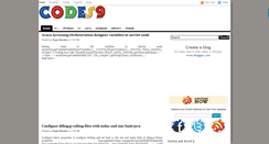 Desktop Screenshot of codes9.blogspot.com