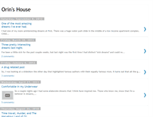 Tablet Screenshot of orinshouse.blogspot.com