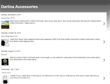 Tablet Screenshot of darlina-accessories.blogspot.com