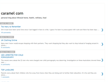 Tablet Screenshot of caramelcorn.blogspot.com