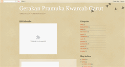 Desktop Screenshot of pramukapeduli.blogspot.com