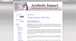Desktop Screenshot of aestheticimpact.blogspot.com