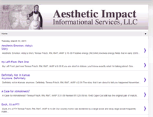 Tablet Screenshot of aestheticimpact.blogspot.com