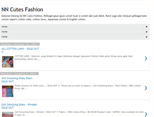 Tablet Screenshot of nncutesfashion.blogspot.com