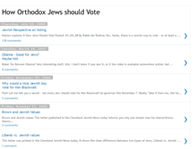 Tablet Screenshot of orthojewsvote.blogspot.com
