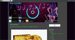 Desktop Screenshot of dj-sayko.blogspot.com