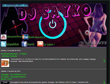 Tablet Screenshot of dj-sayko.blogspot.com