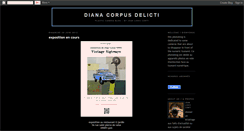 Desktop Screenshot of dianacorpusdelicti.blogspot.com