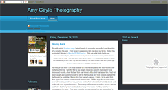 Desktop Screenshot of amygaylephotography.blogspot.com