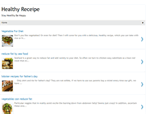 Tablet Screenshot of healthy-recipes-idea.blogspot.com