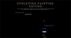 Desktop Screenshot of evolution-painting-tattoo.blogspot.com