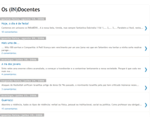 Tablet Screenshot of blogdosindocentes.blogspot.com