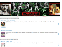Tablet Screenshot of glamourinpop.blogspot.com