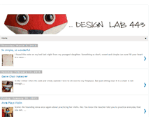 Tablet Screenshot of designlab443.blogspot.com