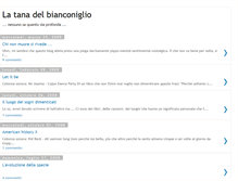 Tablet Screenshot of conigliomannaro.blogspot.com