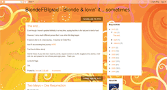 Desktop Screenshot of blondefbigrad.blogspot.com