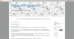 Desktop Screenshot of haciaotroconsumo.blogspot.com