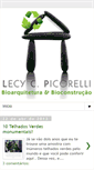 Mobile Screenshot of lecycpicorelli-bioarquitetura.blogspot.com