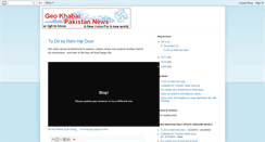 Desktop Screenshot of geokhabar.blogspot.com