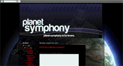 Desktop Screenshot of blakesymphony.blogspot.com