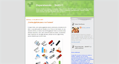 Desktop Screenshot of disparateandobang.blogspot.com
