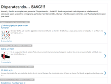 Tablet Screenshot of disparateandobang.blogspot.com