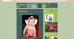 Desktop Screenshot of lilypotterknits.blogspot.com