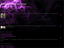 Tablet Screenshot of del-cielo-te-caen-los-clavos.blogspot.com