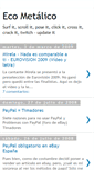 Mobile Screenshot of ecometalico.blogspot.com