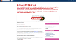 Desktop Screenshot of dinamotorperu.blogspot.com