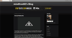 Desktop Screenshot of mindfrost82.blogspot.com