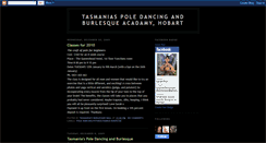 Desktop Screenshot of poledancingandburlesqueacadamy.blogspot.com